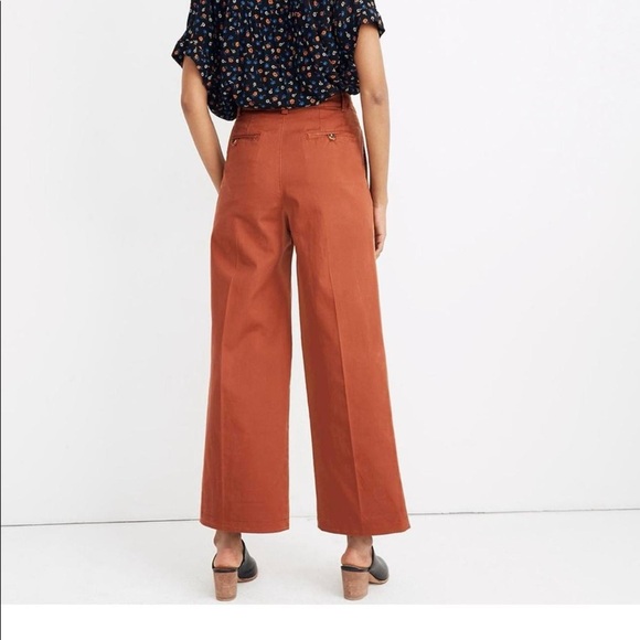 Madewell Pleated Wide-Leg Pants - Picture 3 of 7
